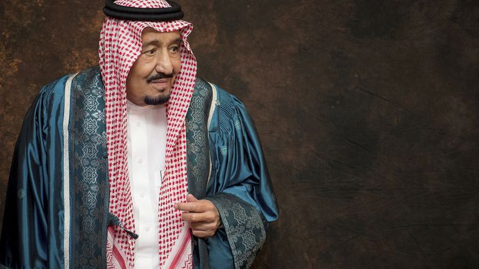 Saúdskoarabský král Salmán 