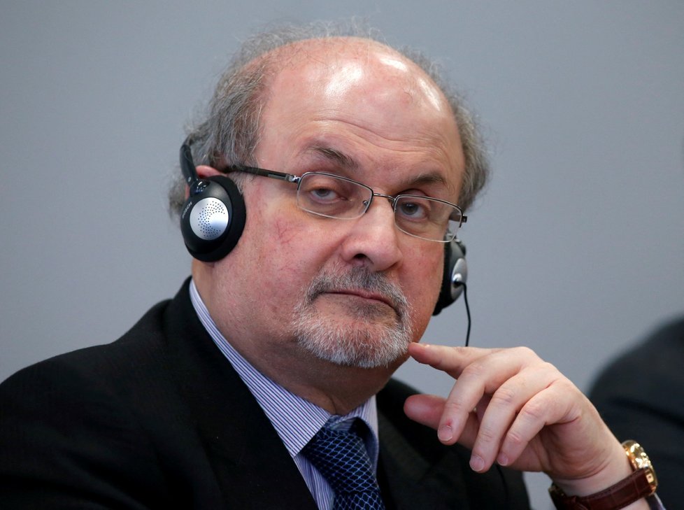 Autor Satanských veršů Salman Rushdie