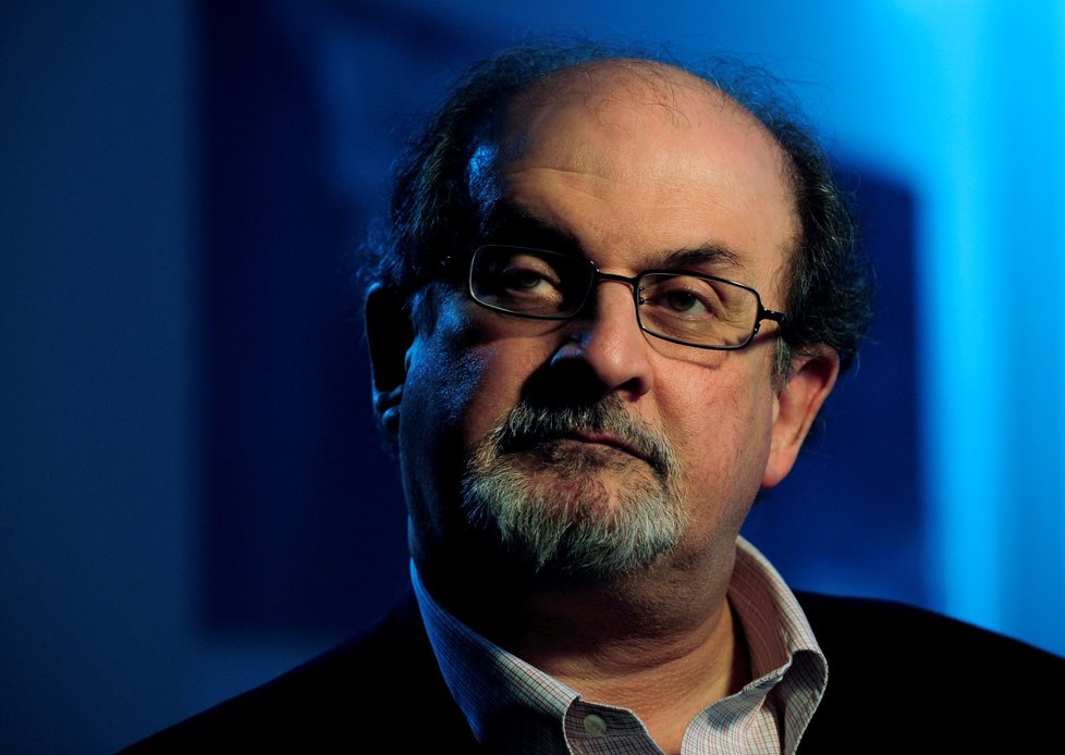 Spisovatel Salman Rushdie roku 2008