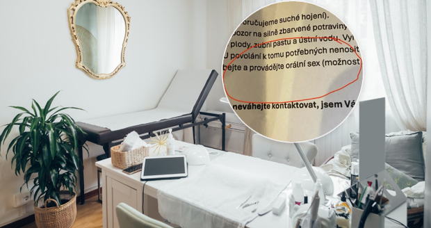 Salon krásy v Mělníku šokoval klientky: Po zákroku doporučil orální sex! Šlo o chybu