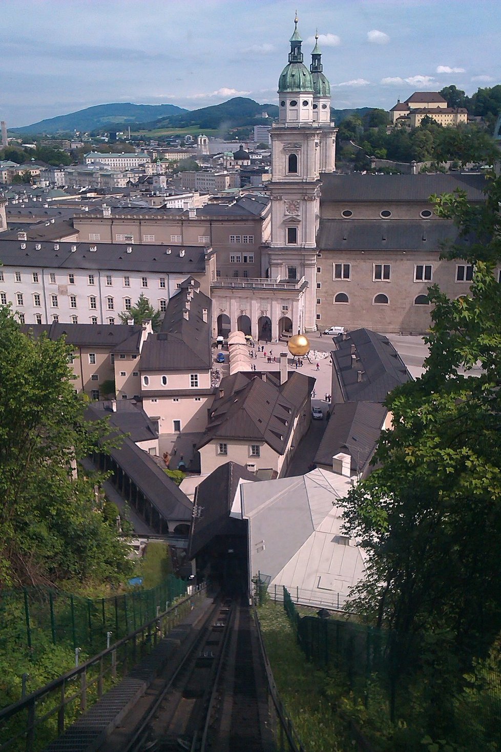 Výhled z pevnosti Hohensalzburg