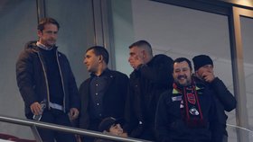 Salvini fandí fotbalovému klubu AC Milán.