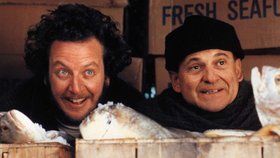 Navenek humorné, ve skutečnosti smrtící pasti nastražil Kevin zlodějíčkům Harrymu a Marvovi.