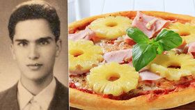 Zemřel první člověk, který dal ananas na pizzu.