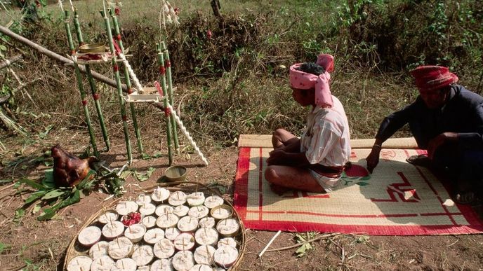 Šamanský rituál, Vietnam