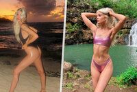 Svlékat se bude dál! Sexy dcera Sheena po skandálu znovu dráždí v bikinách