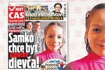 Šestiletý slovenský chlapec Samko chce být dívkou