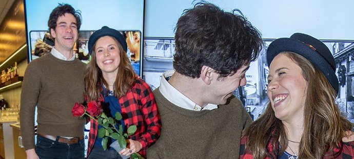 Láska jako trám! Hrdličky Eva Samková s Markem Adamczykem se poprvé ukázali na veřejnosti jako pár