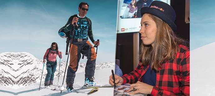 Olympijská šampionka Eva Samková se skicrossařem Tomášem Krausem při cestách poznali utajovaná místa evropských velehor