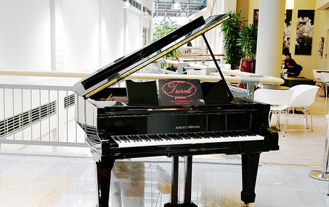 Unikátní samohrající klavír mají v OC Forum v Liberci