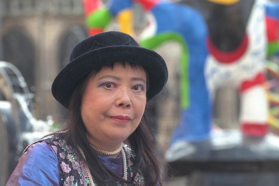 Yayoi Kusama (82) sama o sobě tvrdí, že je posedlou umělkyní