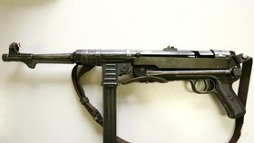 německý samopal MP-40