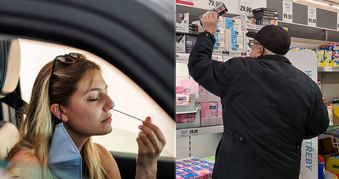 Samotesty začíná prodávat i Albert a Billa, Makro za týden prodalo 23 tisíc testů