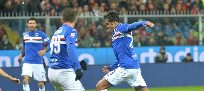 Sampdoria Janov slavila v městském derby důležitou výhru