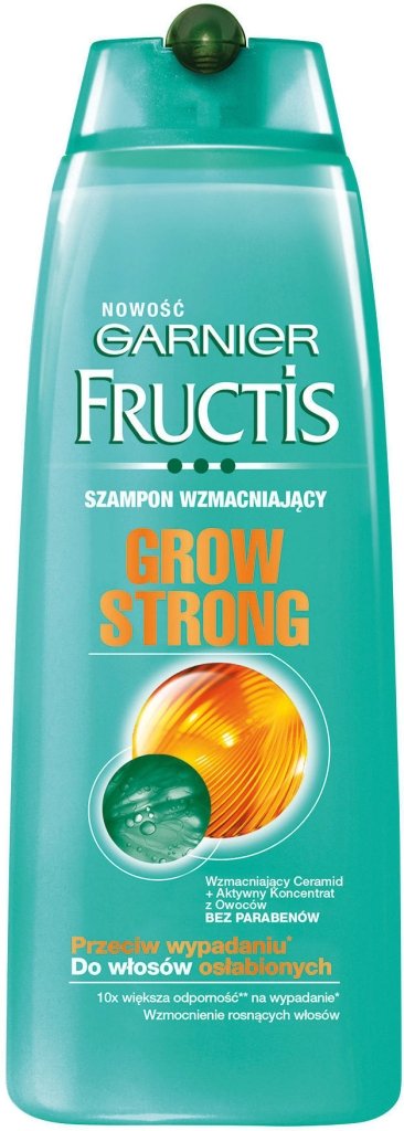 Garnier Fructis Grow Strong posilující šampon, 49 Kč, koupíte v síti drogerií