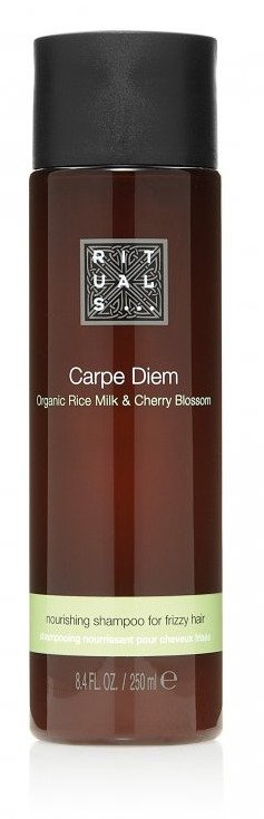 Rituals Carpe Diem, hydratační šampon pro suché vlasy, 280 Kč (250 ml), koupíte na www.rituals.cz