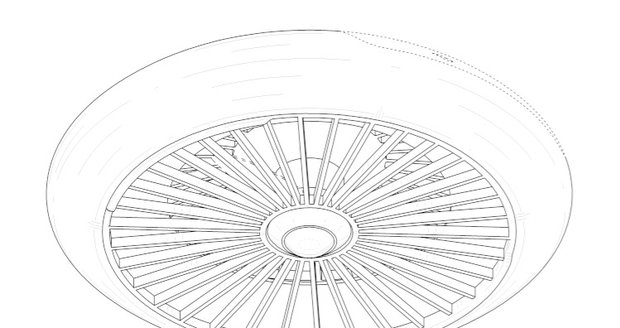 Náčrty z patentu létajícího dronu od Samsungu