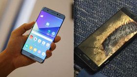 Samsung Galaxy Note 7 se přehřívá a může se sám vznítit.