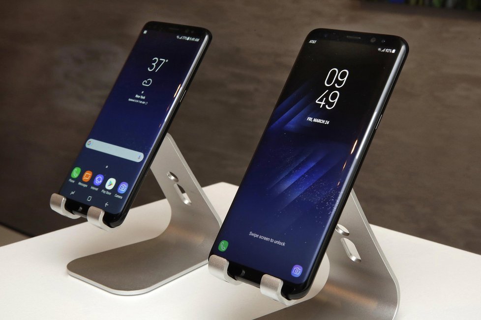 Samsung Galaxy S8 a S8+.