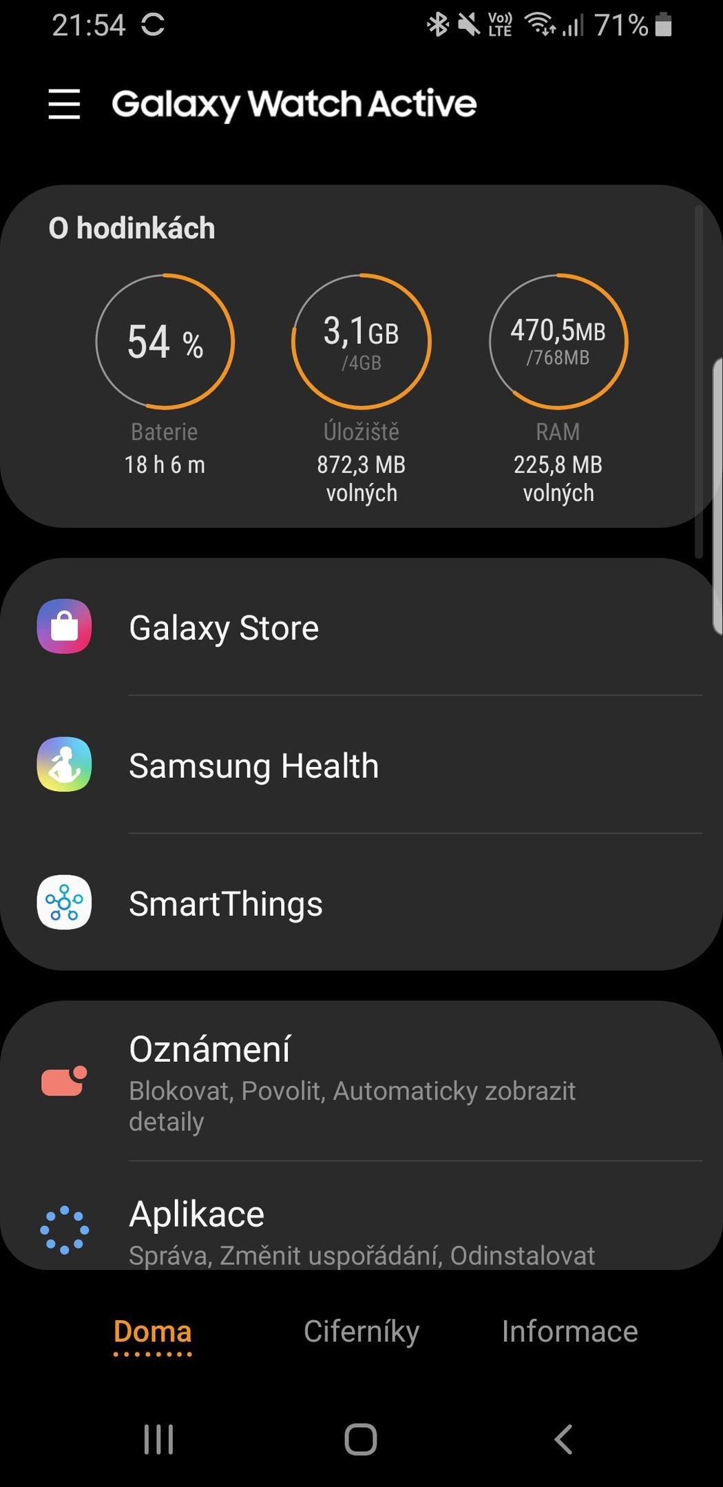 Samsung Galaxy Watch Active