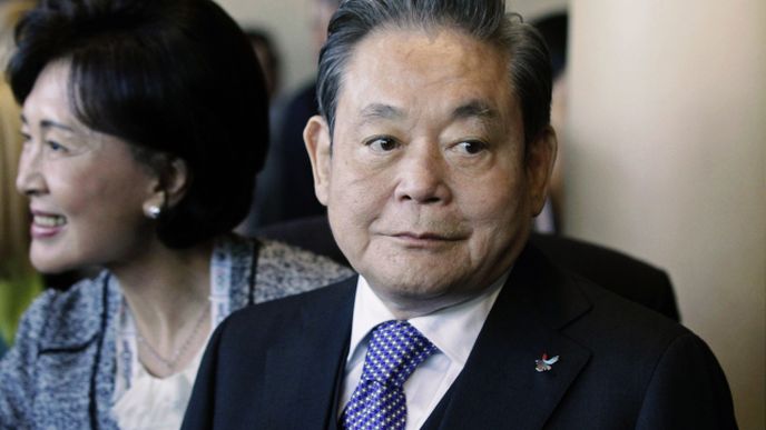 Lee Kun-hee, již zesnulý patriarcha společnosti Samsung