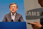 Šéf Samsungu Kwon O-hjon nečekaně rezignoval.
