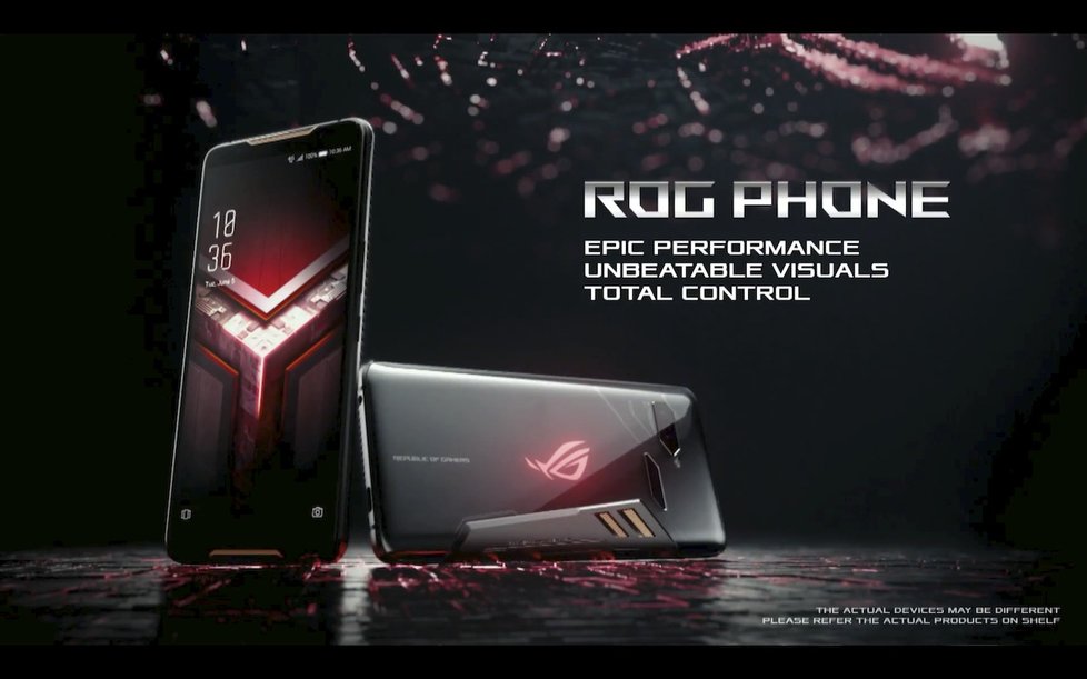  A další z herních smartphonů - Asus Rog 