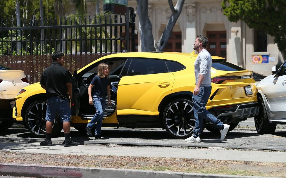 Syn Bena Afflecka Samuel Garber Affleck nabořil zapůjčené lamborgini!