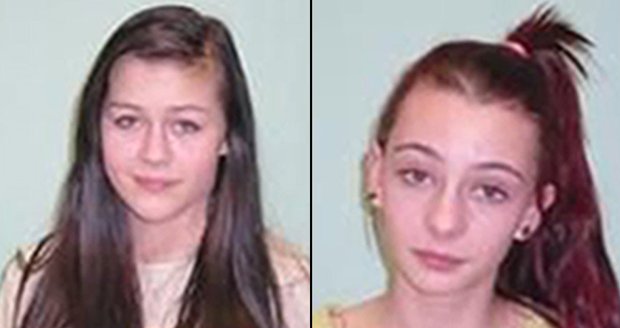 Policie pátrá po patnáctileté Kristýně Zítkové (vlevo, 15) a o rok mladší Samuele Petscherové. Zmizely v pátek odpoledne.