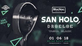 San Holo v Praze válel.