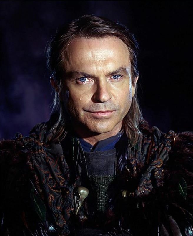 Sam Neill ve filmu Merlin