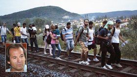 Bezpečnostní expert Andor Šándor o uprchlické krizi: Německo páchá sebevraždu, stáhne s sebou nás i Slováky