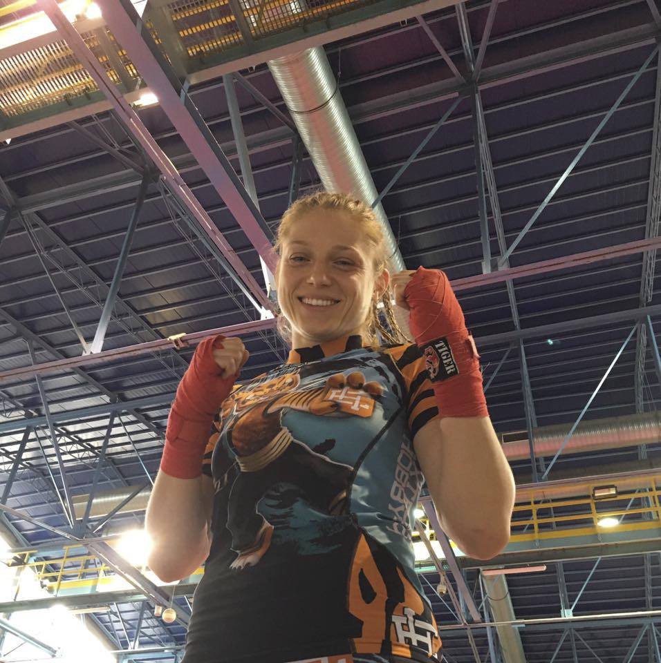 Česká kickboxerka Sandra Mašková