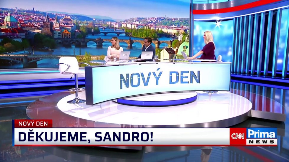 Kolegové z Primy se dojemně rozloučili se Sandrou Pospíšilovou