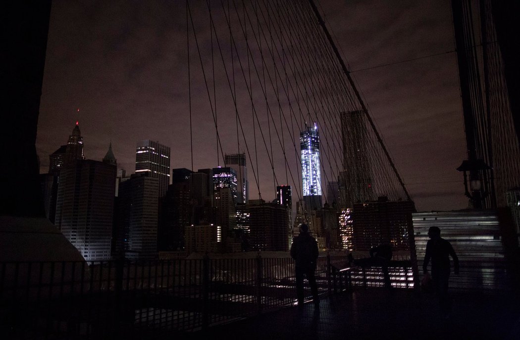 New York se po hurikánu Sandy ponořil do doby kamenné