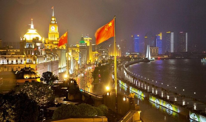 Šanghaj, s 23 miliony obyvatel nejlidnatější město
Čínské republiky