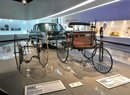 Starley+Sutton Meteor Tricycle (1882), Benz 3 Wheeler (1886)