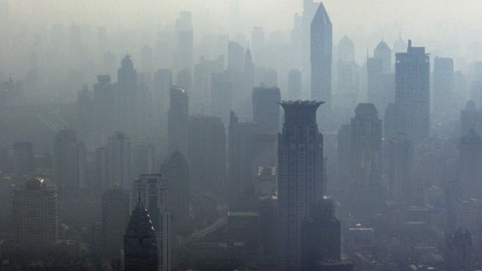 Šanghajské panorama.