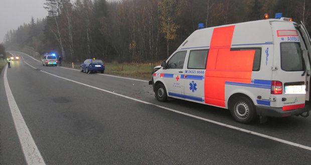 Vybrzdil řidič octavie sanitku?: Policisté shánějí svědky!