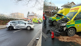 Nehoda v Chebu (21.11.2025)