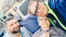 Díky práci Sanitky přání viděla Božena (73) opět svou kamarádku.