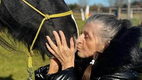 Nemocná Hana ztratila zrak, k milovaným koním ji vzala Sanitka splněných snů.