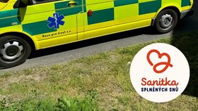 Sanitka splněných snů pomáhá pacientům v nouzi