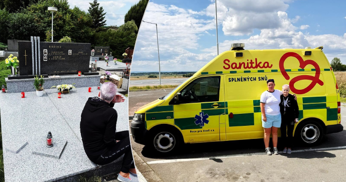 Paní Danka našla hrob svého manžela po 48 letech.