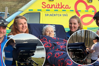 Na sklonku života Taťáně splnili sen: Se synem vyrazila za vzpomínkami do lesa