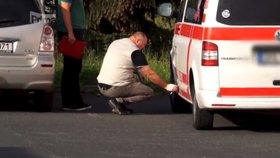 Opilý řidič převozní sanitky srazil srnu, pacientka ve voze zemřela.