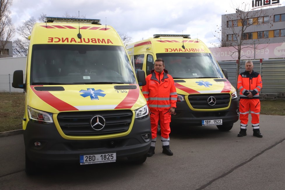 Nové sanitky jsou vybaveny motorem o síle 190 koní.