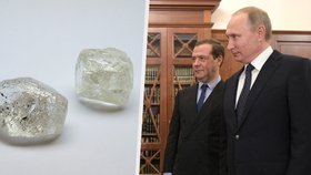 Sankce se mají týkat diamantů i příbuzných ruských lídrů.