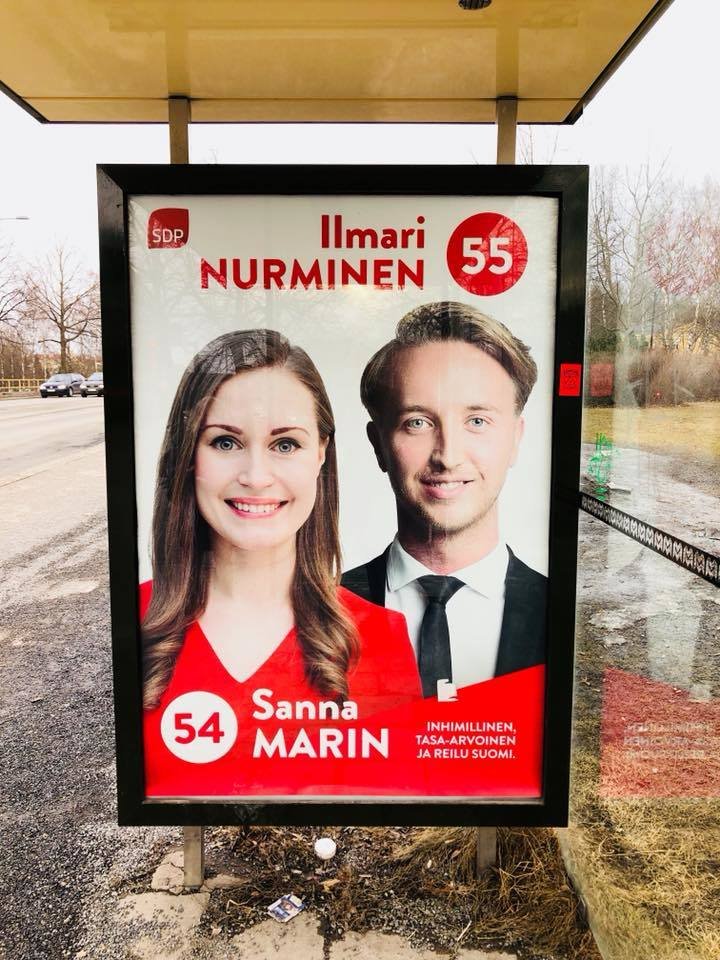 Finská sociální demokratka Sanna Marinová (34)