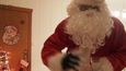 Santa Claus a skrytá kamera.